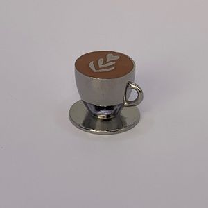 Lucky charm - Coffee- aluminum- brand new.